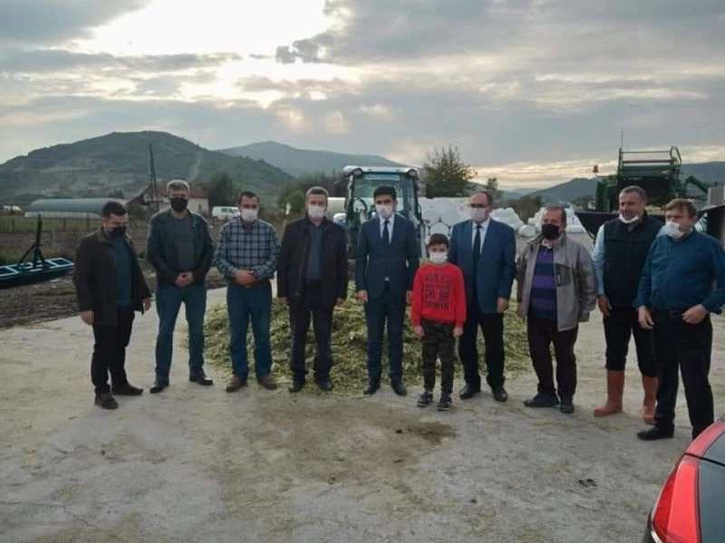 Kaymakam Coşgun, köylerde incelemelerde bulundu
