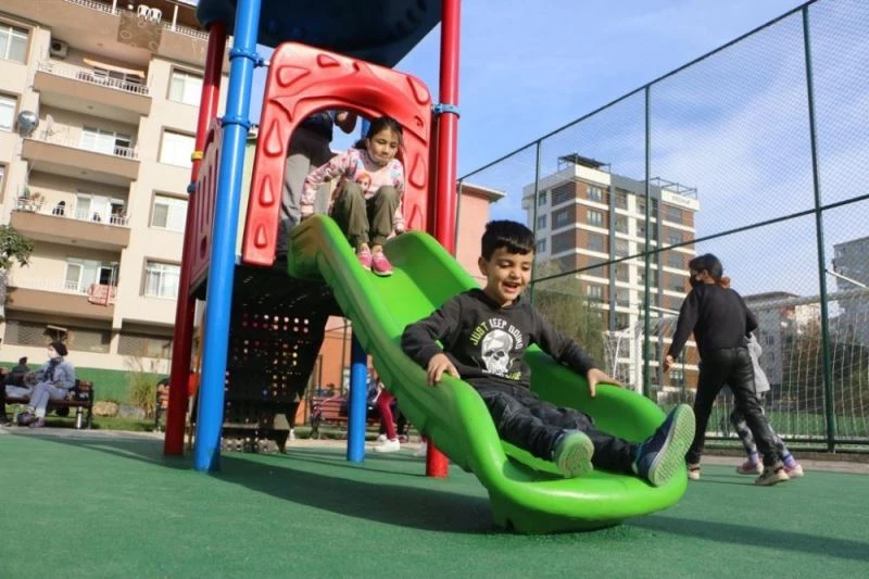 Tamamlanan spor tesisi Atalar’a yeni soluk getirdi
