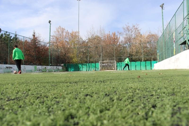 Çankaya’nın engelli futbolcularından farkındalık antrenmanı

