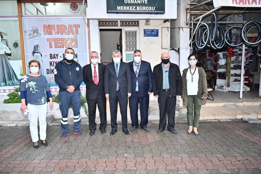 VALİ DR. ERDİNÇ YILMAZ”DAN OSTADER’E ZİYARET