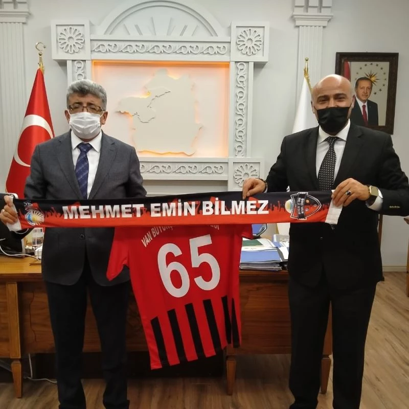Başkan Solmaz’dan Vali Bilmez’e ziyaret

