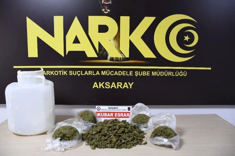 Tulum peyniri arası uyuşturucu kaçakçılığına narkotik darbesi
