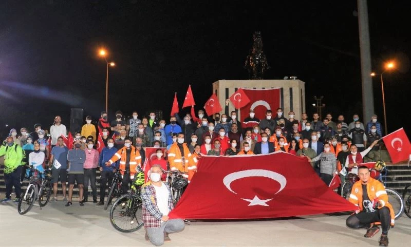 Ata’ya saygı için Toroslar’dan Anıtkabir’e pedal çevirecekler
