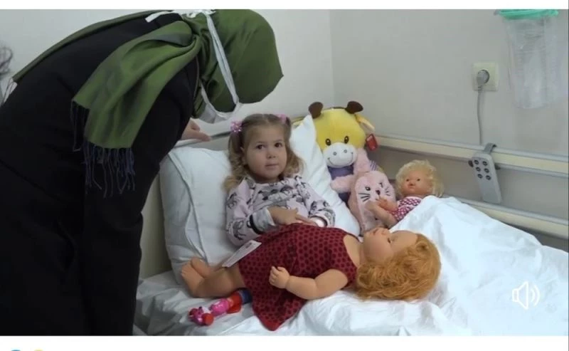 Başkan Kanar’dan Ayda bebeğe tatlı sürpriz
