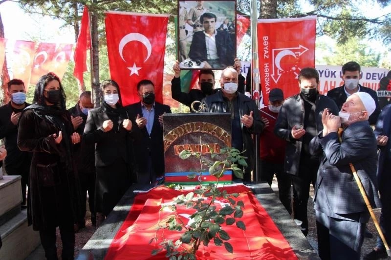 Abdullah Çatlı ölümünün 24. yılında mezarı başında anıldı
