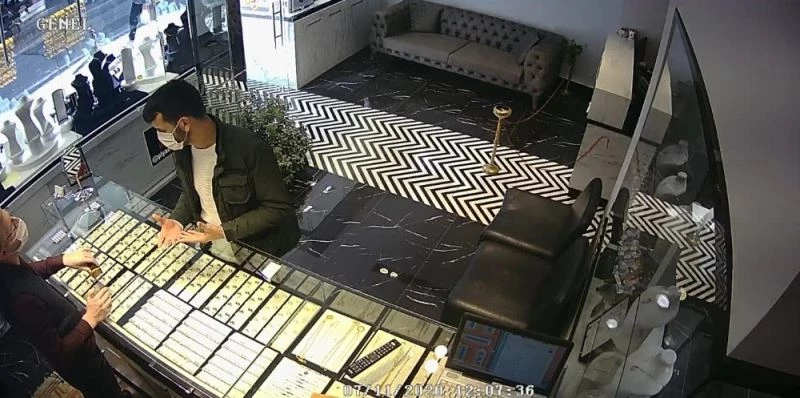 Kuyumculara sahte altın satmaya çalışan şahıs çeteyi ele verdi
