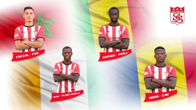 Sivasspor’da 4 futbolcuya milli davet

