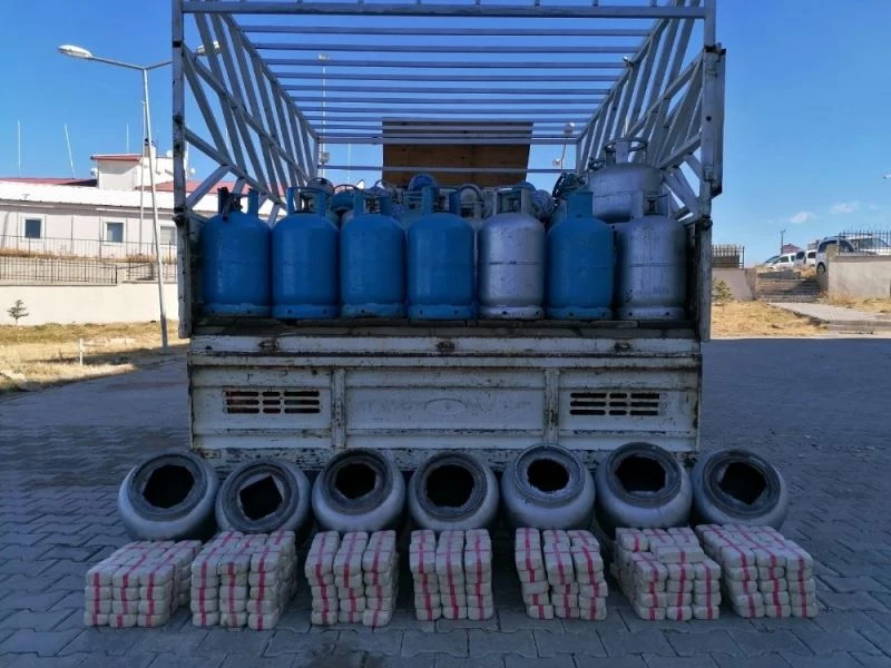 Mutfak tüplerine zulalanmış 105 kilo eroin ele geçirildi
