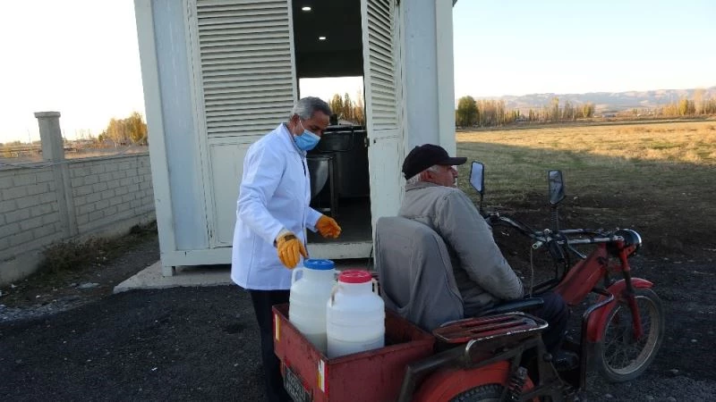 Muş’ta açılan ünitelerle süt değer kazandı
