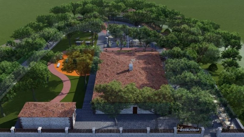 Güzelhisar Sosyal Tesisleri adım adım yükseliyor
