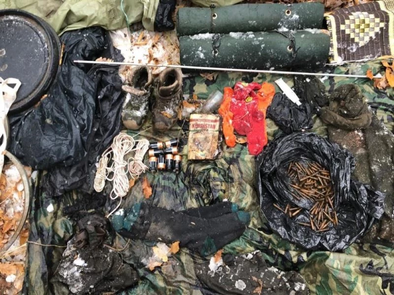 Bingöl’de terör örgütüne ait mühimmatlar ele geçirildi
