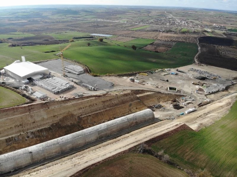 (Özel Haber) Kolin İnşaat’tan Kapıkule’ye demiryolu; köylüye mera arazisi
