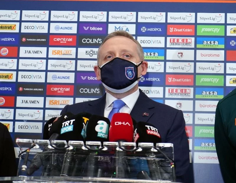 Medipol Başakşehir Başkanı Göksel Gümüşdağ, 