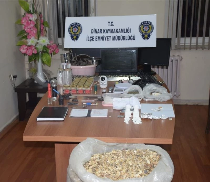 Şüpheli şahsın evinden çıkanlar polisi şaşkına uğrattı
