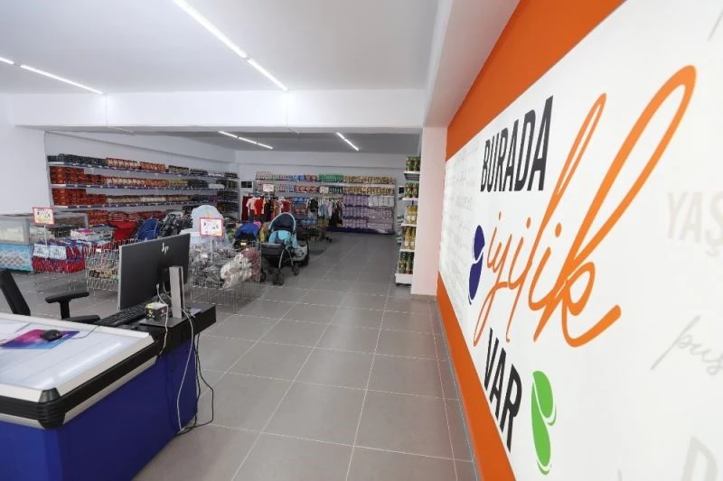 Gaziemir 500 aile Sosyal Market’ten yararlanacak
