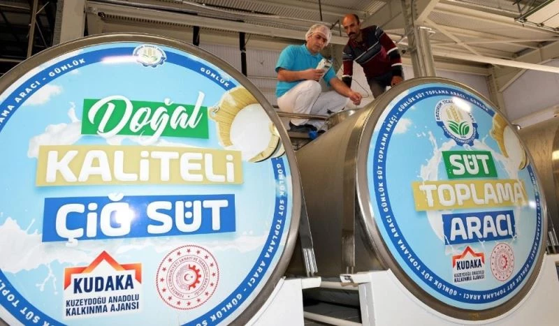 Süt toplamada yeni dönem başlıyor

