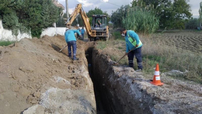 Muhtar Şakrak, “Kanalizasyon çalışması hayaldi gerçek oldu”
