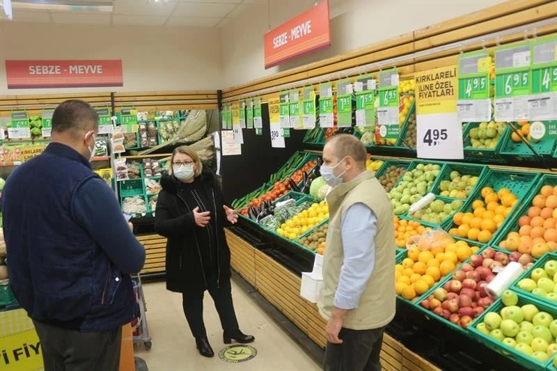 İşletmeler hijyen yönünden denetlendi
