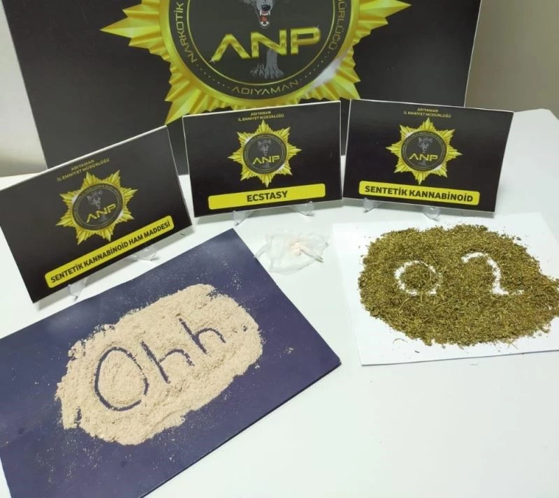 Narkotik polislerinden ‘Ohh’ mesajı
