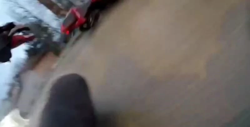 Bursa’da eğlenceli motosiklet yolculuğu sürünerek son buldu
