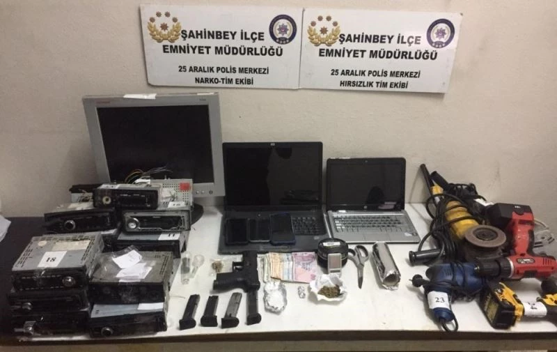 Çalıntı malzeme karşılığında uyuşturucu takas eden şahıs tutuklandı
