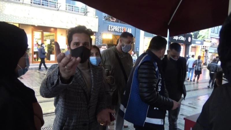 (Özel) Sigara içtiği için ceza yedi, “Ben ünlüyüm, beni çekmeyin” dedi
