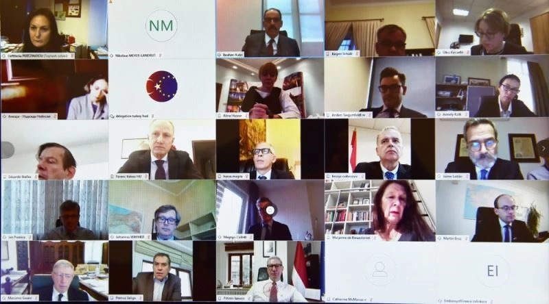 Cumhurbaşkanlığı Sözcüsü İbrahim Kalın, AB büyükelçileri ile görüştü
