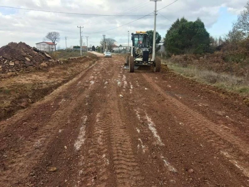 Orhaniye - Kozluca yolu konforlu hale getiriliyor
