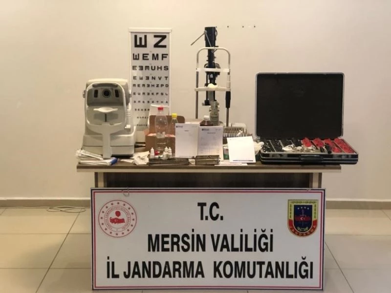 Mersin’de yabancı uyruklu şahısların işlettiği kaçak poliklinik ortaya çıkarıldı
