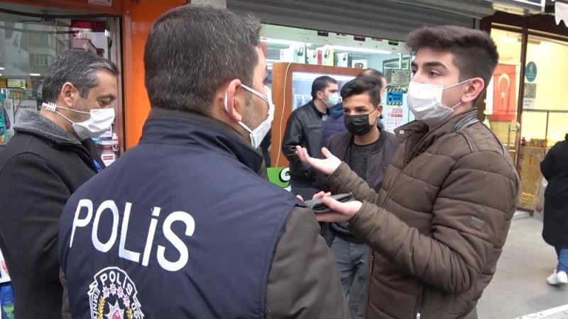 Kısıtlamaya uymadı ’Abi yapma canını yiyeyim’ dese de cezadan kurtulamadı
