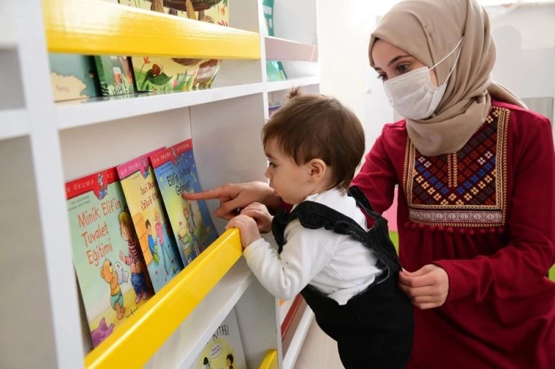 Başkent’in Bebek Kütüphanesi’nde ödünç kitap dönemi
