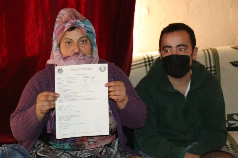 Evin tek umuduydu şimdi uzanacak yardım eli bekliyorlar
