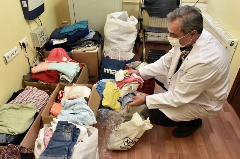 Elleriyle şifa dağıtıyor, gönülleriyle ihtiyaç sahiplerini sevindiriyorlar
