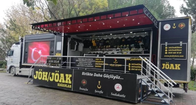 JÖH ve JÖAK tanıtım ve satış tırı Gönen’de
