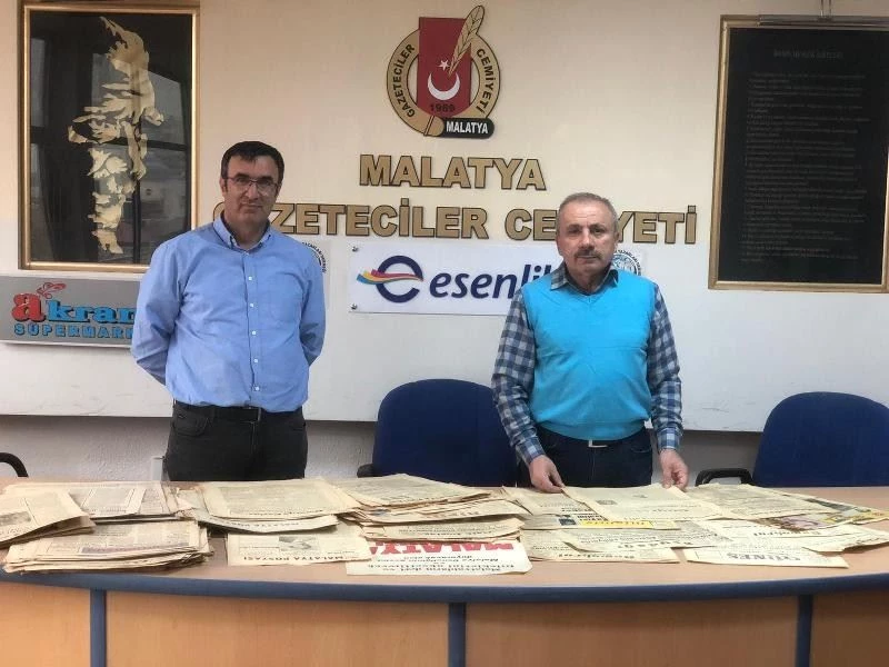 Eski başkanın arşivi Malatya’nın 20 yılına ışık tutacak
