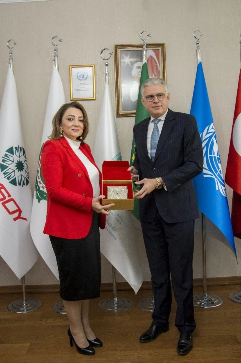 Fas’ın Ankara Büyükelçisi Lazreq, ULUSKON Genel Merkezi’ni ziyaret etti
