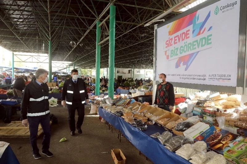 Çankaya’da semt pazarları hafta içi kurulacak
