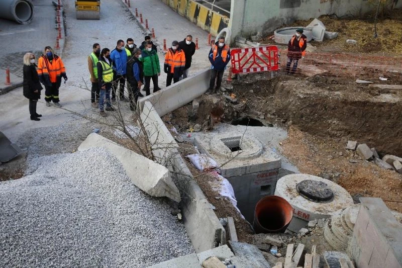 ASKİ’den Sıhhiye’de yaşanan su taşkınlarına kalıcı çözüm
