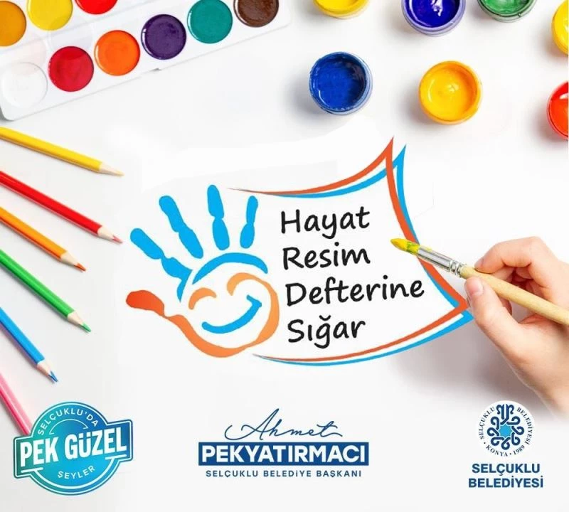 Hayat Resim Defterine Sığar yarışmasına yoğun ilgi
