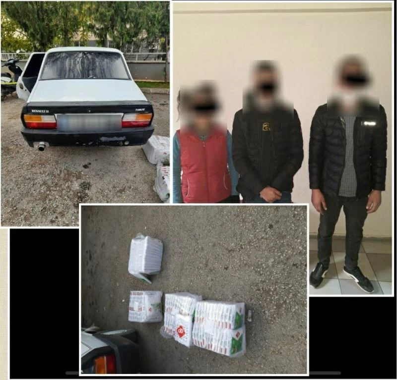 Çalıntı araçla hırsızlık yapan şahıslar benzin alıp parasını ödemeden kaçtı
