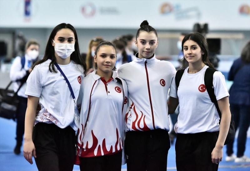 Genç cimnastikçiler Avrupa Şampiyonası tecrübesiyle yeni hedeflere odaklandı