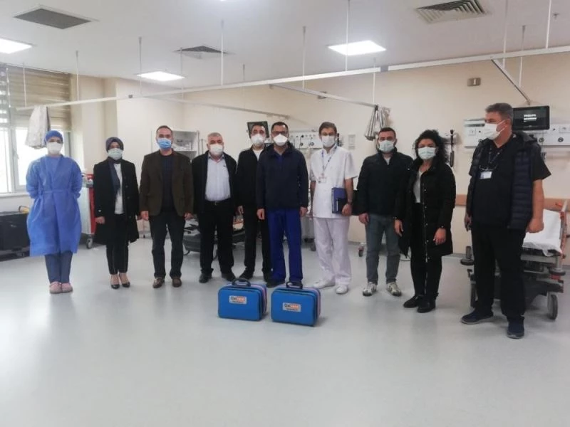 Maden şirketlerinden pandemi hastanesine bir destek daha
