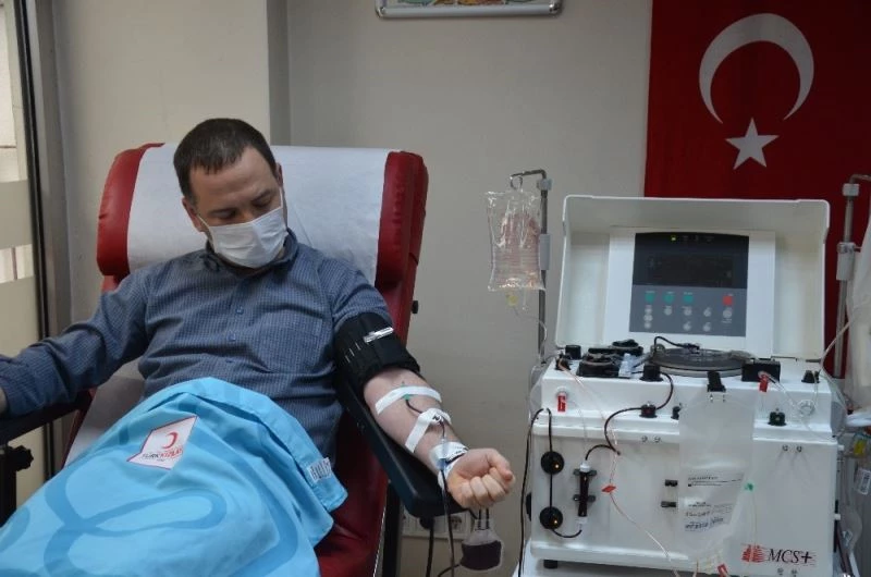 Ordu’da ‘immün plazma’ bağışına başlandı
