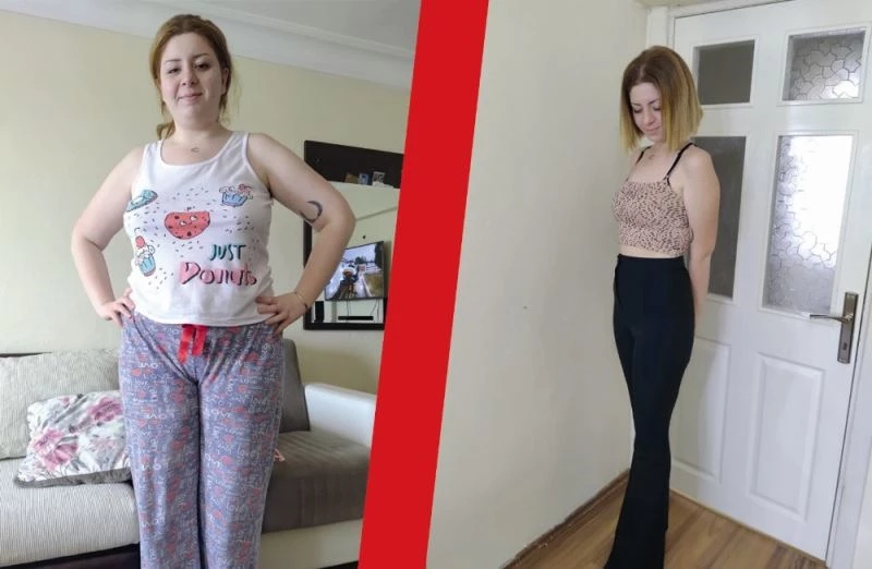 Tüp mide ameliyatı oldu arkadaşları bile tanıyamadı
