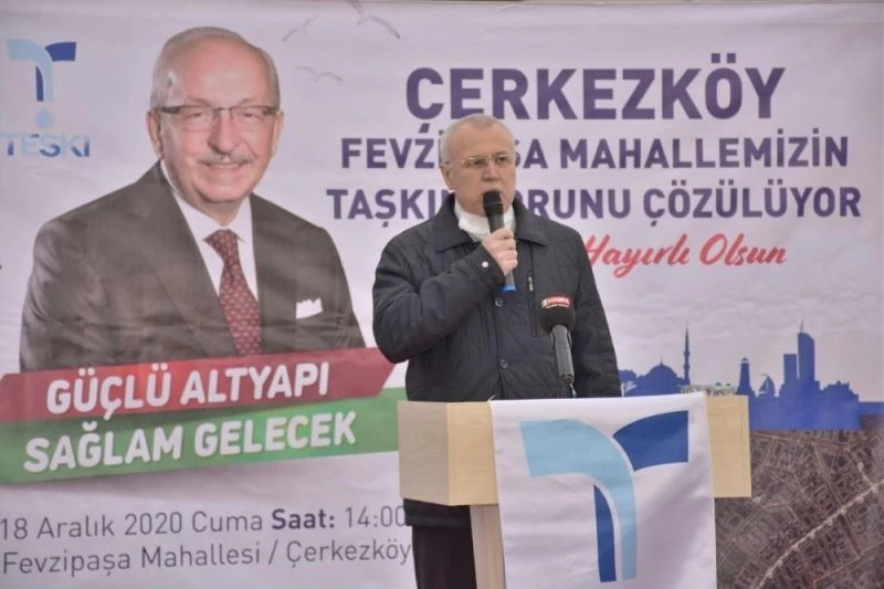 Çerkezköy’de su taşkınları artık son bulacak
