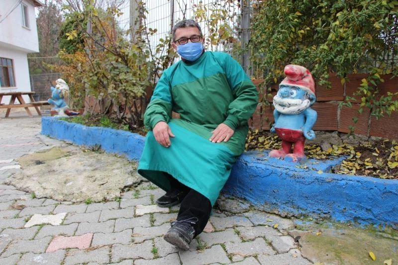 Hayvan barınağının ‘Şirinler’i
