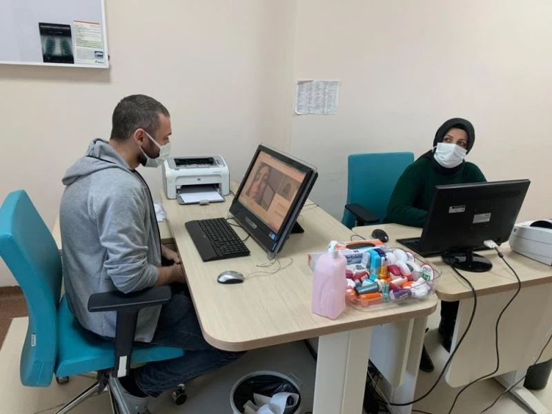 Bingöl’de riskli grupta yer alanlara görüntülü muayene
