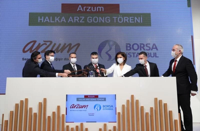 Borsada gong Arzum Elektrikli Ev Aletleri için çaldı