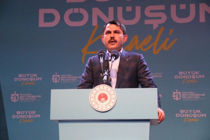 Çevre ve Şehircilik Bakanı Kurum: “Güçlü Türkiye’yi milletimizle birlikte inşa ediyoruz”
