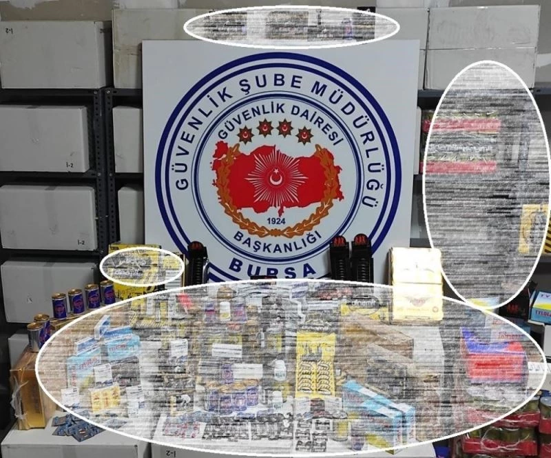 Bursa polisinden 1,5 milyon liralık uyarıcı ilaç baskını
